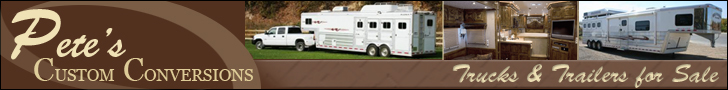 Pete's Custom Conversions - Horse Trailers