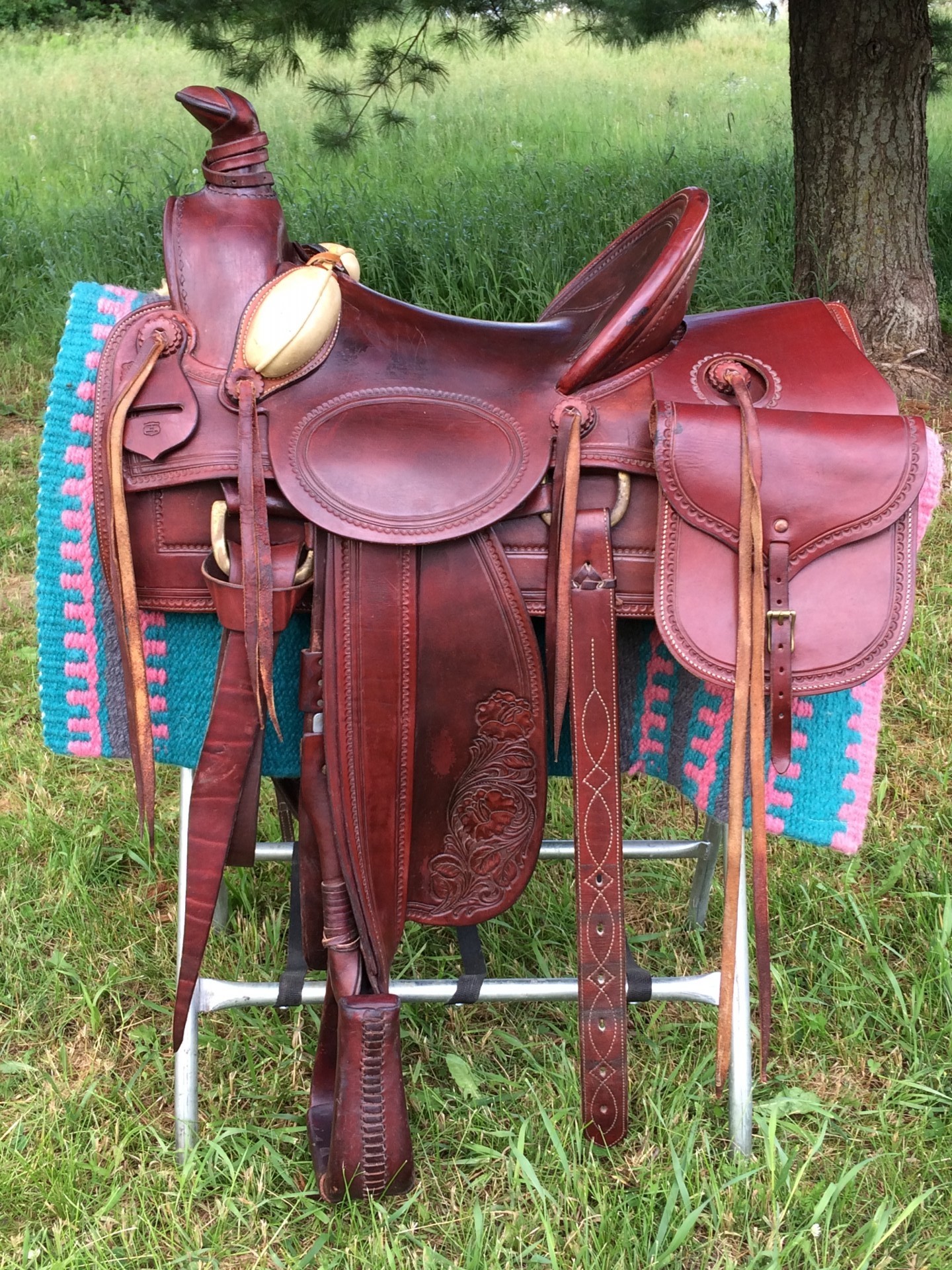 Custom Cowboy Saddle Shop Sheridan, WY A Fork Saddle