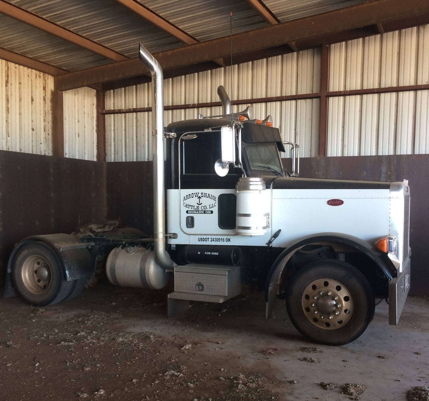 2007 379 peterbilt single axle truck