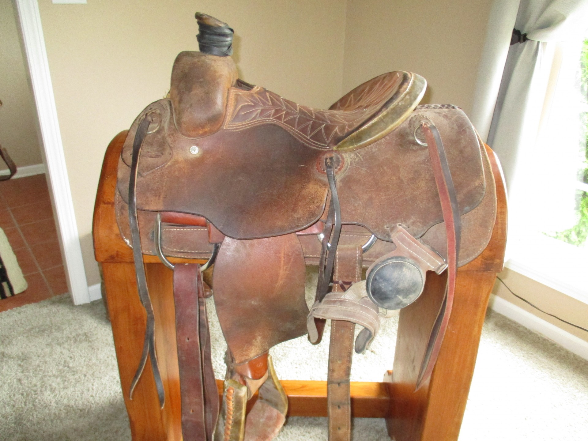 Sulphur River Roping Saddle