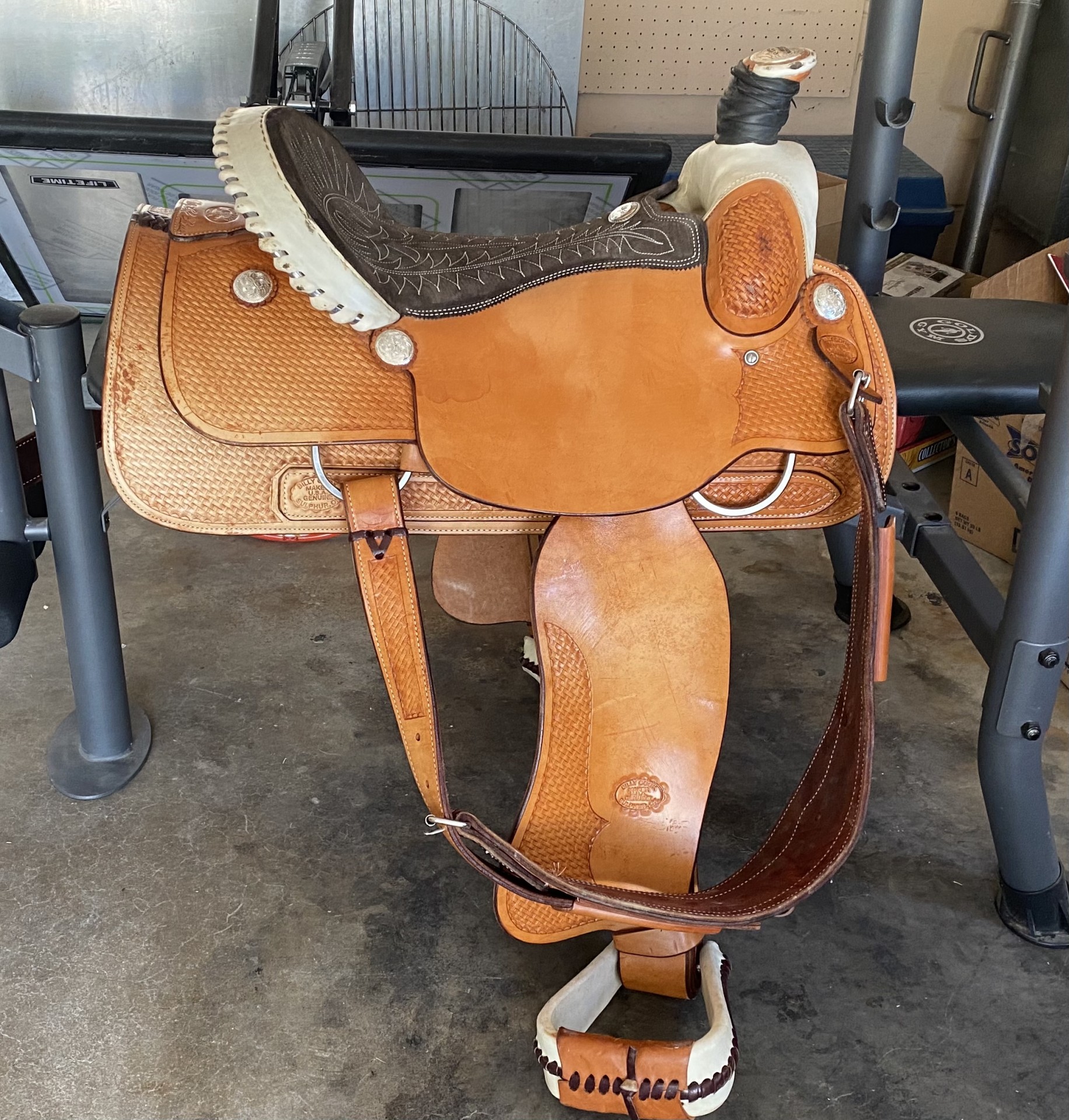 16.5” Billy Cook Rope Saddle