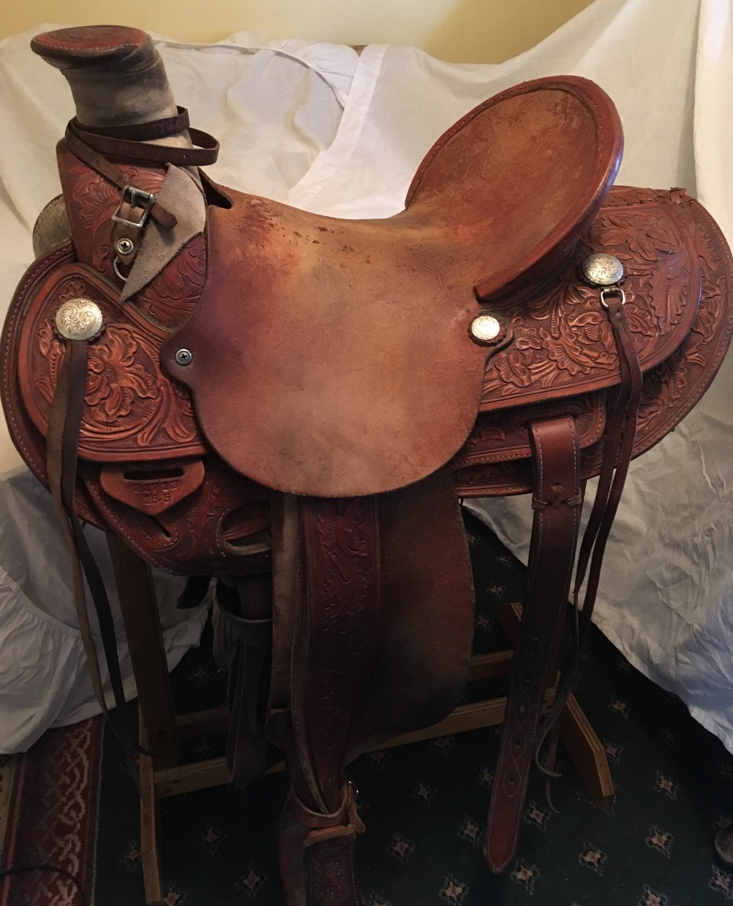 Dale Fredricks Wade Tree Ranch Saddle