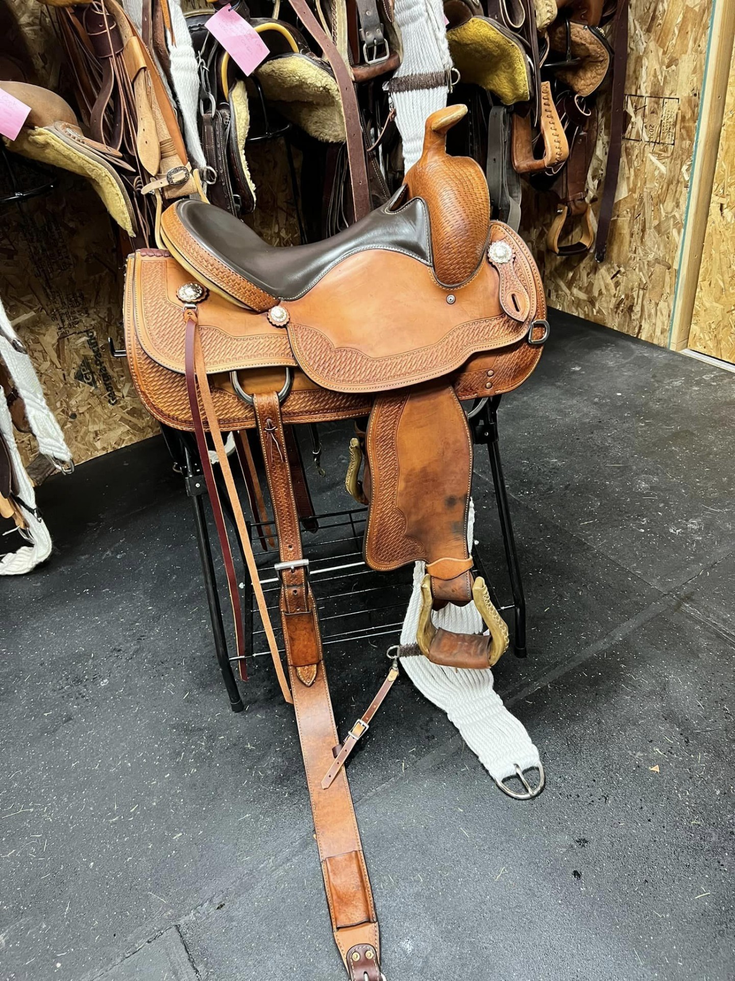 16" Crates Roping/Reining Saddle
