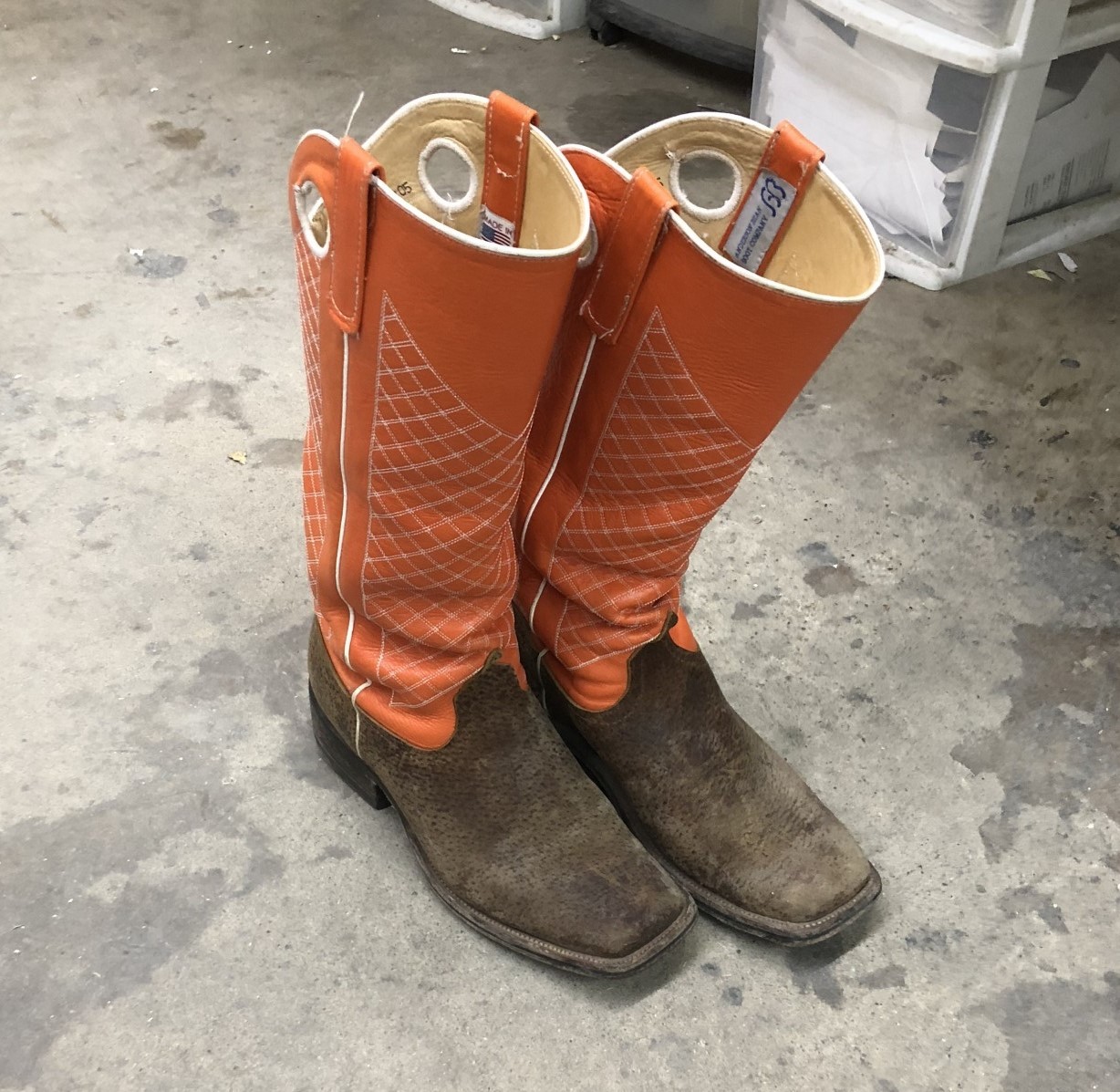 anderson bean custom made boots