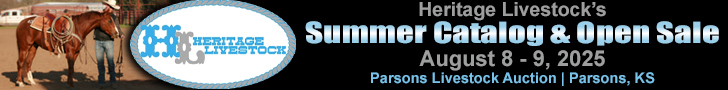 Heritage Livestock's  Summer Catalog & Open Sale