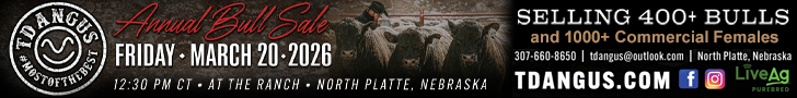 TD Angus Bull Sale - FRIDAY, MARCH 20, 2026