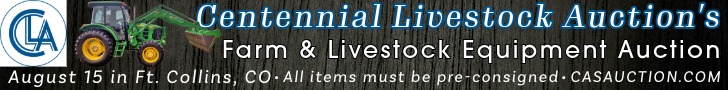 Centennial Livestock Auctions - Farm & Livestock Equipment Auction