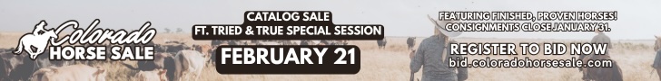 Colorado Horse Sale - February Winter Catalog Sale Colorado Horse Sale - February Winter Catalog Sale