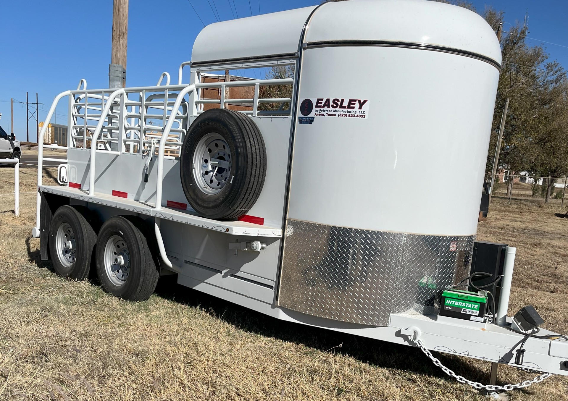 2023 Easley 5x14 tandem axle bumper pull