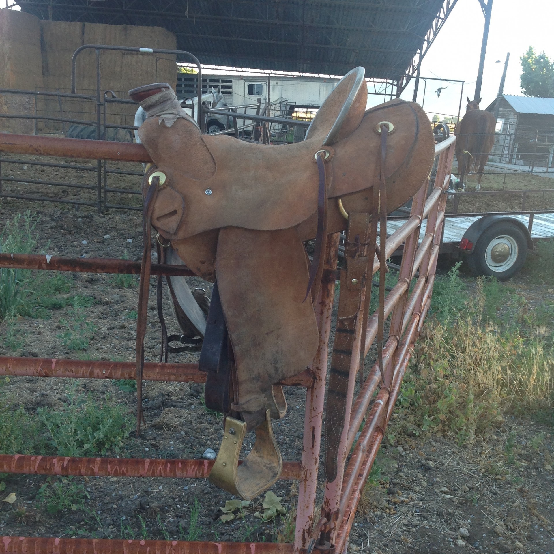 Roughout wade saddle