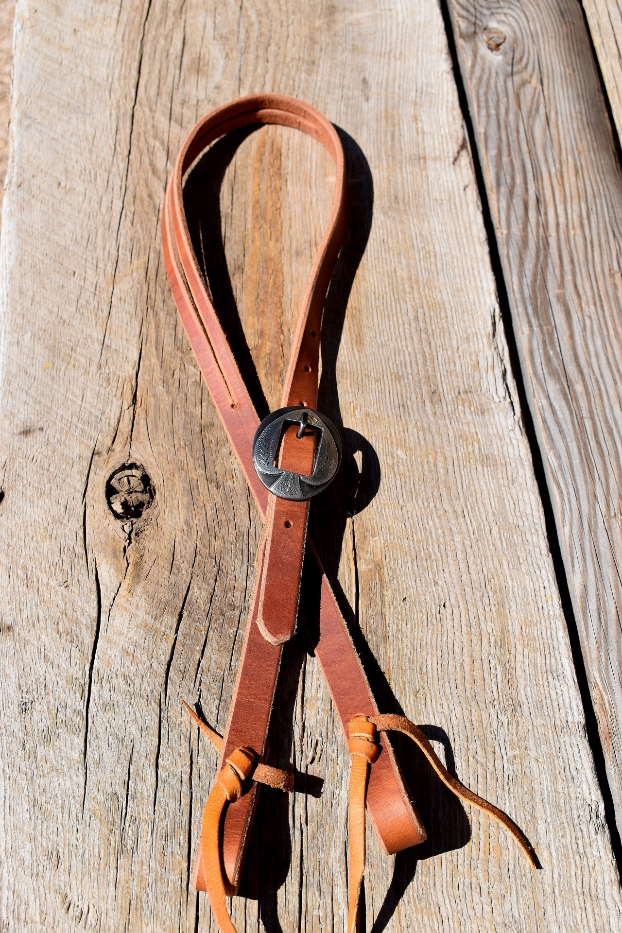 Split Ear Headstall with JD Moss Buckle