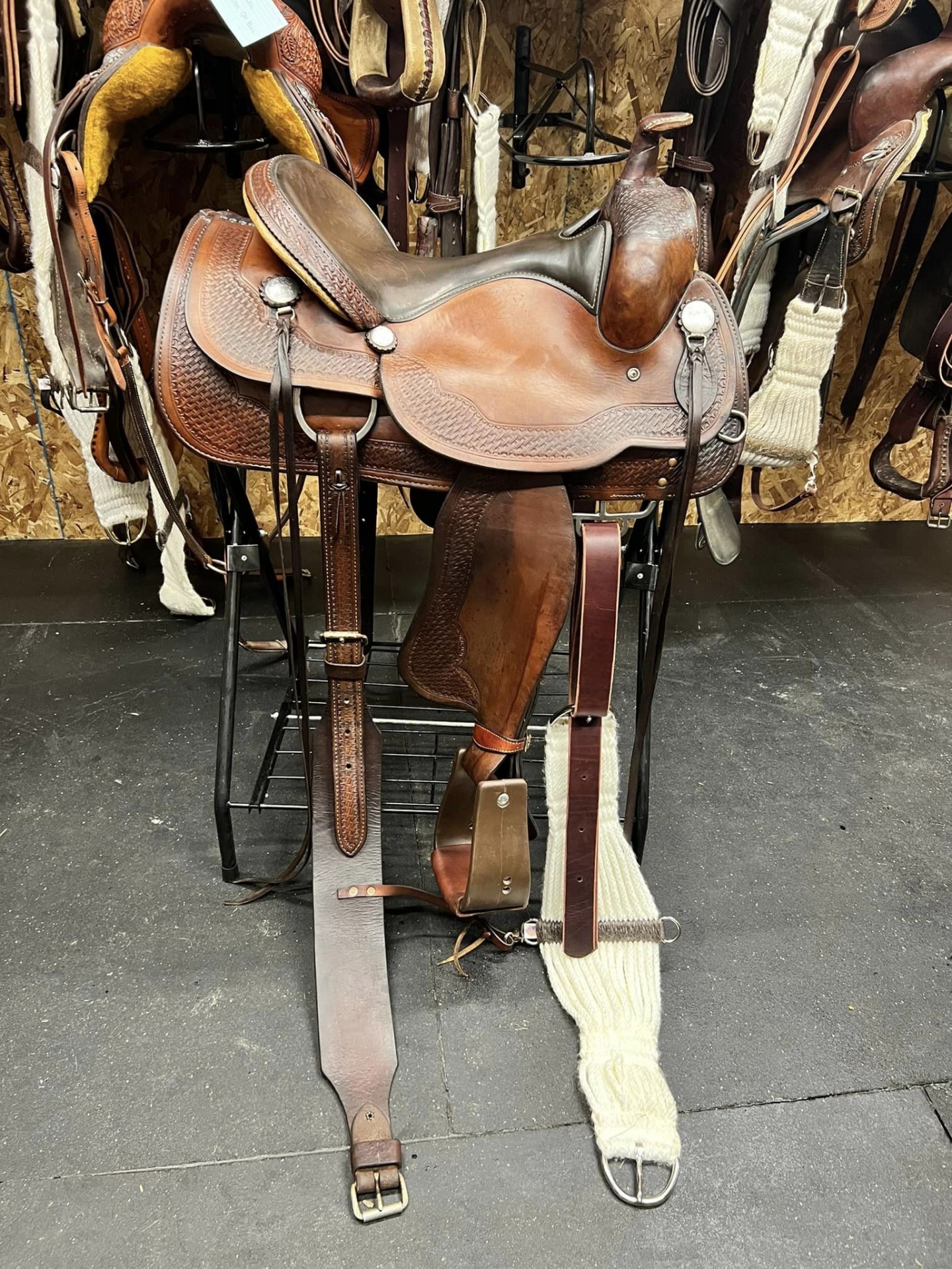 16" Crates Reining Saddle